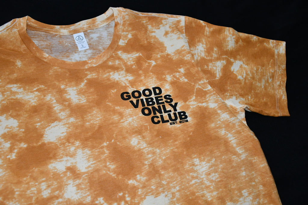 Gold G.V.O.C Tie Dye T-Shirt
