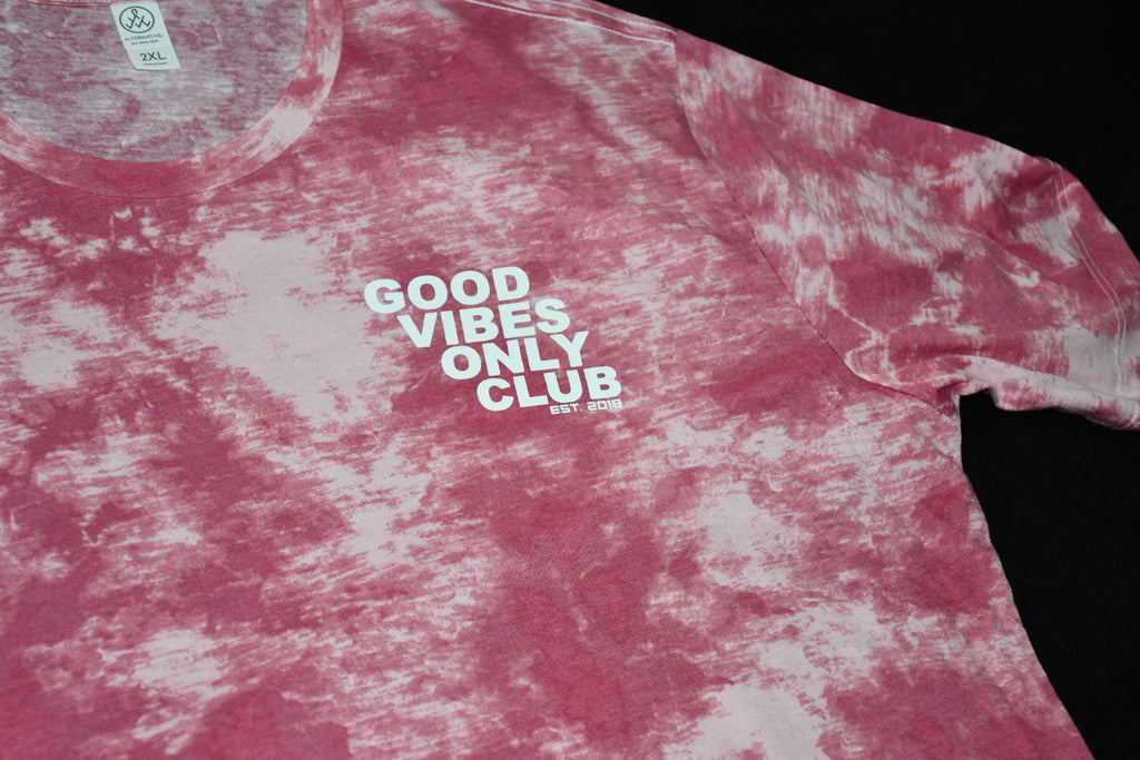 Pink G.V.O.C Tie Dye T-Shirt